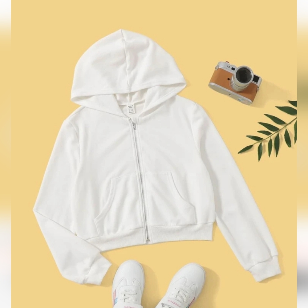 Girls Zip Up Hoodie